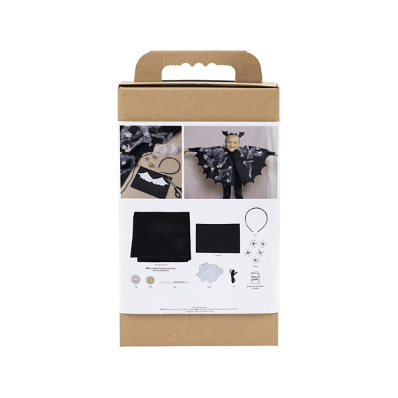 Hobbyset Griezelige Verkleedkleding Vleermuiscape En Hoodband