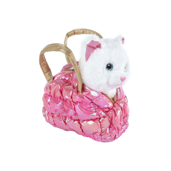 Take Me Home Pluche Hond Of Poes In Tasje 2 Ass 20cm