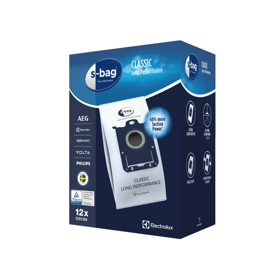 Electrolux S-bag Claasic Long Performance E201sm 12stuks