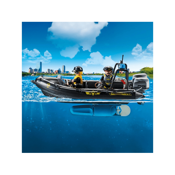 Playmobil Special Politie Eenheid Met Speedboot Action Heroes