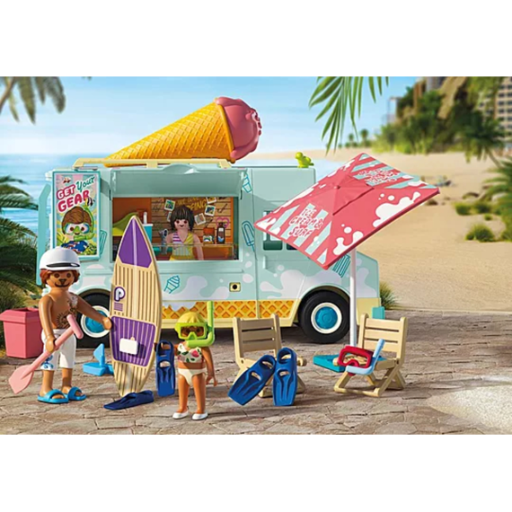 Playmobil 71904 Ijscowagen Met Surfshop My Life