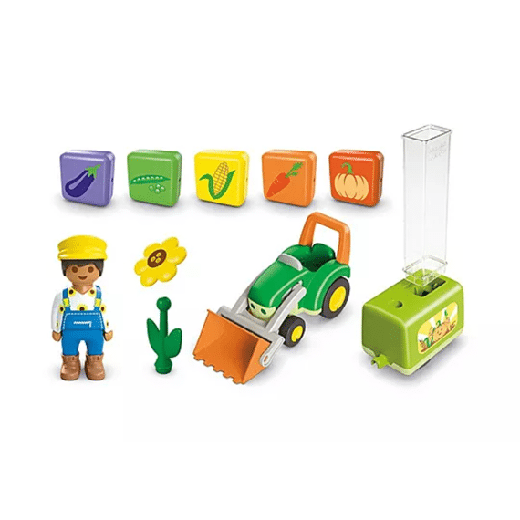 Playmobil 71773 Junior: Tractor Met Laad- En Lossysteem Junior
