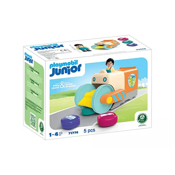 Playmobil 71774 Junior: Duw- En Grijpvuilniswagen Junior