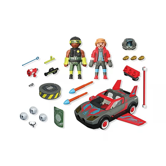 Playmobil Held Met Multifunctioneel Voertuig Heroes