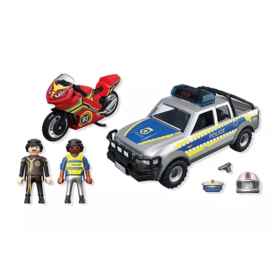 Playmobil 71875 Achtervolging Met Politie-ophaaldienst Action Heroes