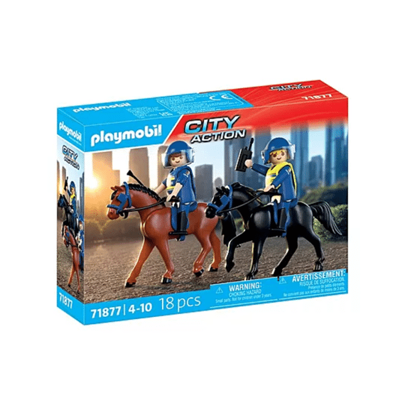Playmobil 71877 Politie Te Paard Action Heroes