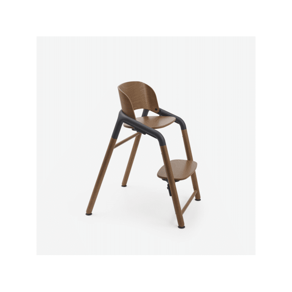 Bugaboo Kinderstoel Giraffe Bundle Warm Wood Grey Base Babyset Tray Kussen Rocker Junior Kussen