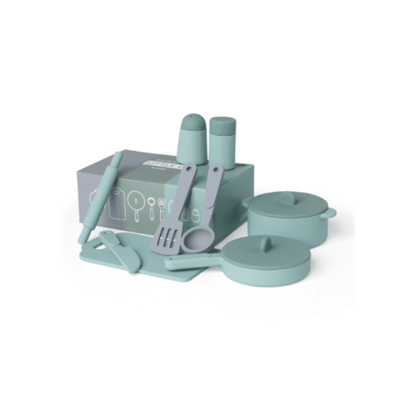 Little L. Soft Toys Keuken Groen En Grijs
