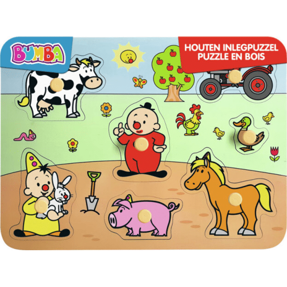 Bumba Puzzel Hout Boerderij