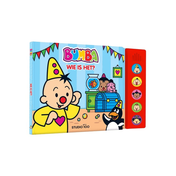 Bumba Geluidenboek Wie Is Het?