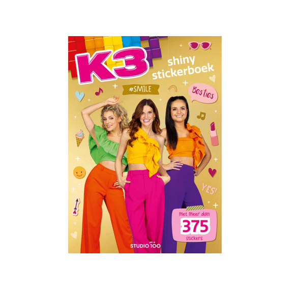K3 Shiny Stickerboek