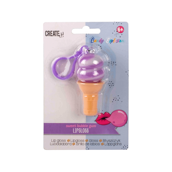 Create It! Candy Lipgloss Icecream Sleutelhanger