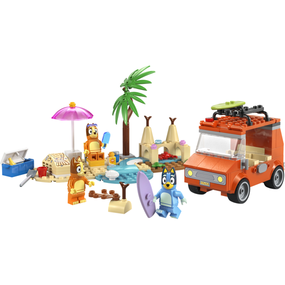 Lego Bluey Blueys Autorit Naar Het Strand 11202