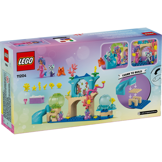 Lego Gabbys Dollhouse Zeemeermin Gabbys Aquariumavontuur 11204
