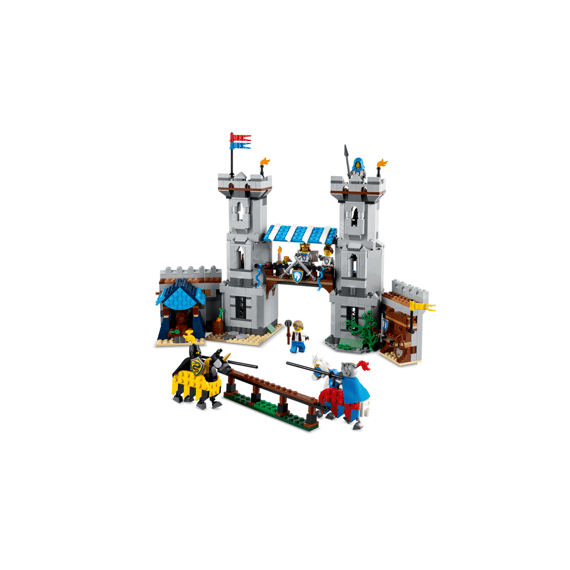 Lego Creator Middeleeuws Kasteel Met Ridders Te Paard 31168