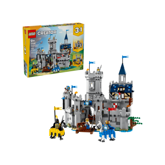 Lego Creator Middeleeuws Kasteel Met Ridders Te Paard 31168