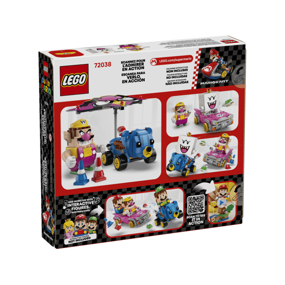 Lego Super Mario Mario Kart - Wario En King Boo 72038
