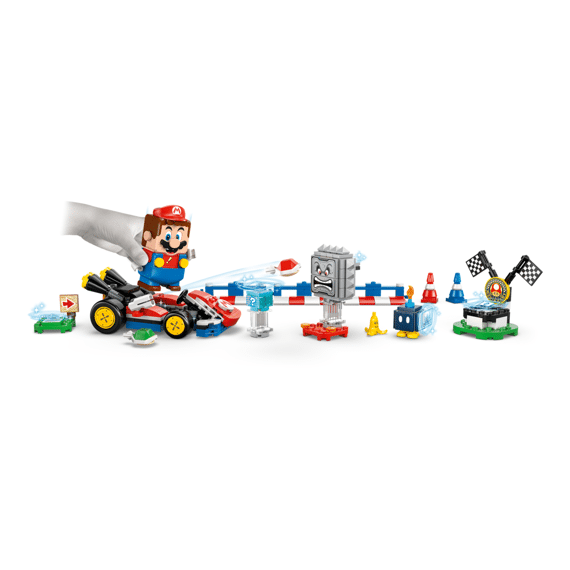 Lego Super Mario Mario Kart - Interactieve Mario En Standaardkart 72043