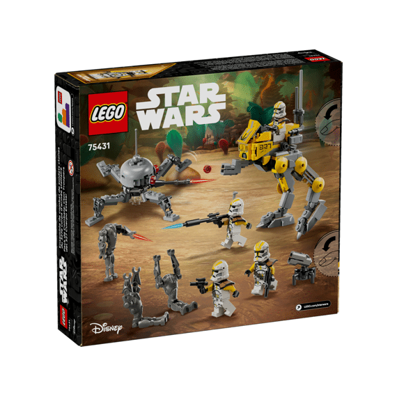 Lego Star Wars 327th Star Corps Clone Trooperst Battle Pack 75431