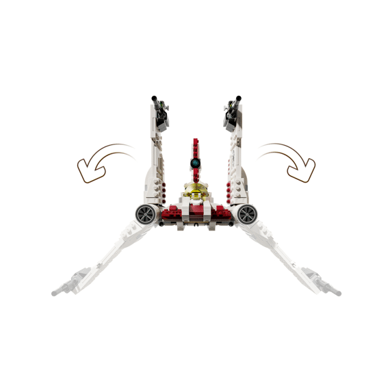 Lego Star Wars V-19 Torrent Starfighter 75432
