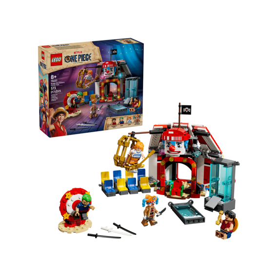 Lego One Piece Circustent Van Buggy De Clown 75637