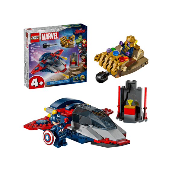 Lego Super Heroes Marvel Captain America Vs. Thanos 76319