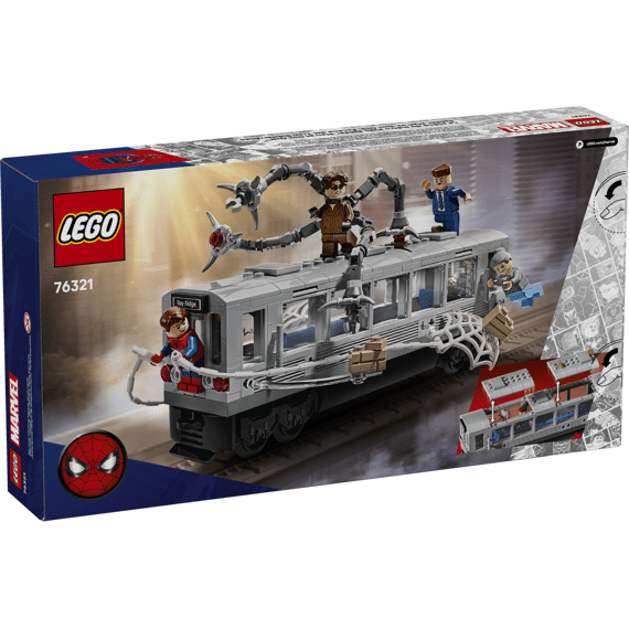 Lego Super Heroes Marvel Spider-man Vs. Doc Ock Metroscene 76321