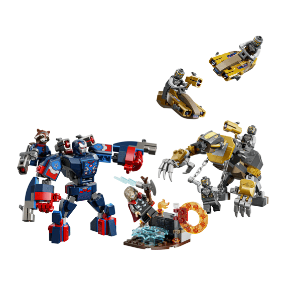 Lego Super Heroes Marvel Avengers: Endgame Thor Vs Chitauri 76322