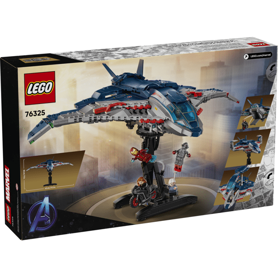 Lego Super Heroes Marvel Avengers: Age Of Ultron Quinjet 76325