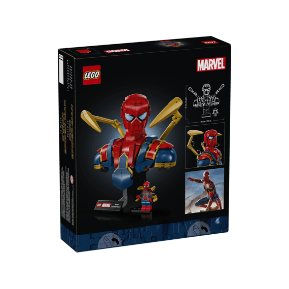 Lego Super Heroes Marvel Iron Spider-man Buste 76326