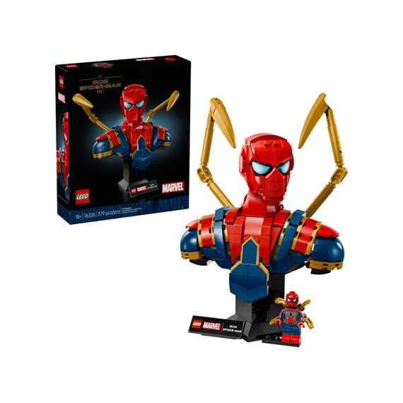 Lego Super Heroes Marvel Iron Spider-man Buste 76326
