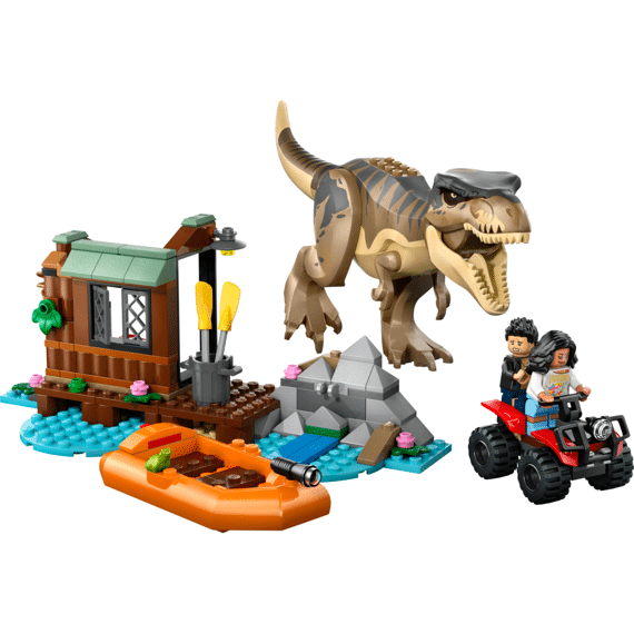 Lego Jurassic World T. Rex Rivierontsnapping 76975