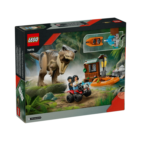 Lego Jurassic World T. Rex Rivierontsnapping 76975