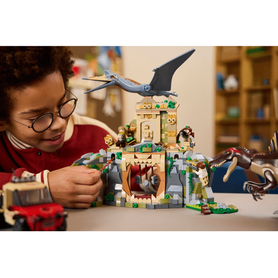 Lego Jurassic World Spinosaurus En Quetzalcoatlus Luchtmissie 76976