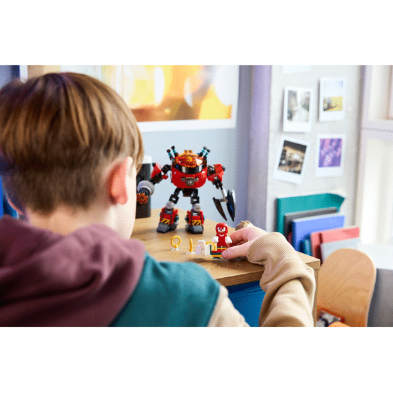 Lego Sonic Knuckles Vs. Dr. Eggman Egg Crusher Mecha 77005