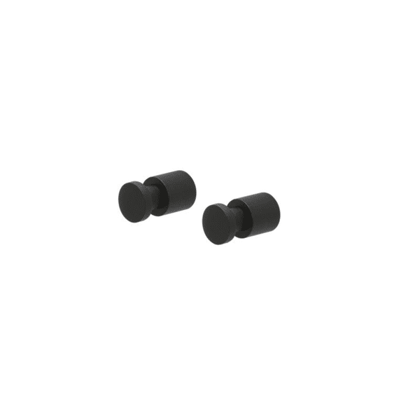 Tiger Pico Handdoekhaak (2 Stuks) Mat Zwart