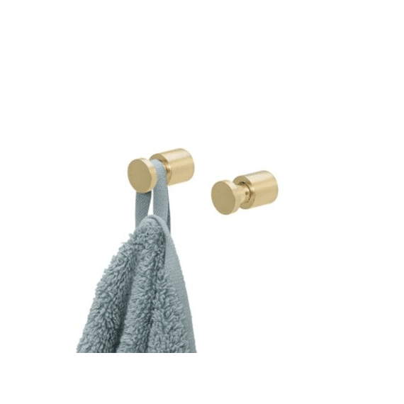 Tiger Pico Handdoekhaak (2 Stuks) Goud Geborsteld