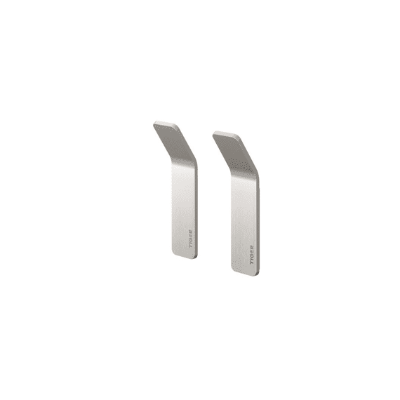 Tiger Single Handdoekhaak (2 Stuks) Rvs Geborsteld