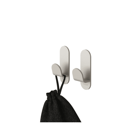 Tiger Func Handdoekhaak (2 Stuks) Greige