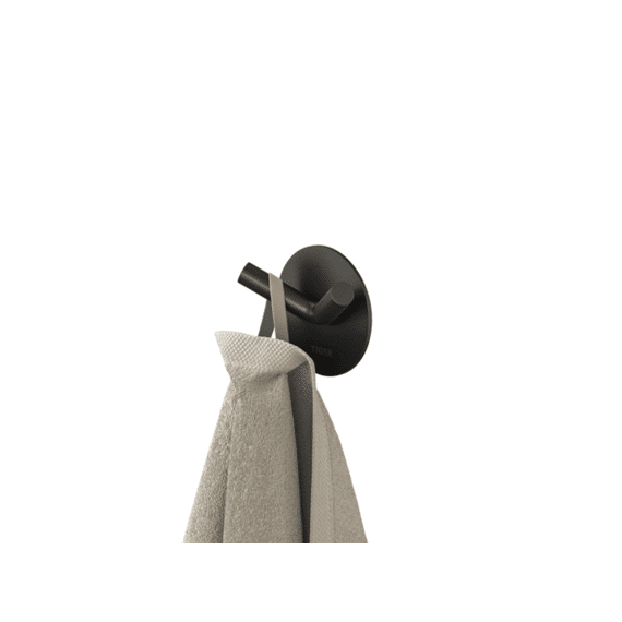 Tiger Butterfly Handdoekhaak Mat Zwart