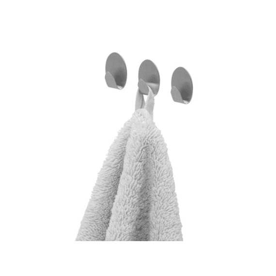 Tiger Baseline Handdoekhaak Klein Rvs Geborsteld (3 Stuks)