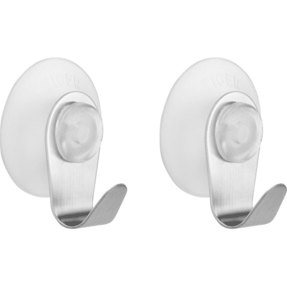 Tiger Simply Handdoekhaak Rvs Geborsteld (2 Stuks)