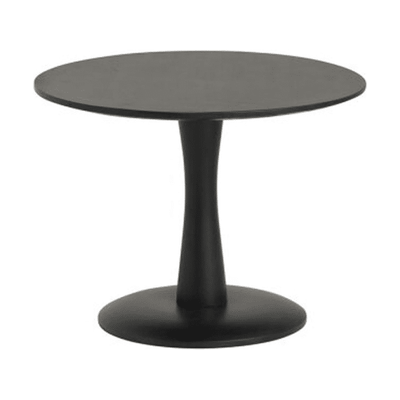 Bijzettafel D60xh45cm Laag Mangohout Black