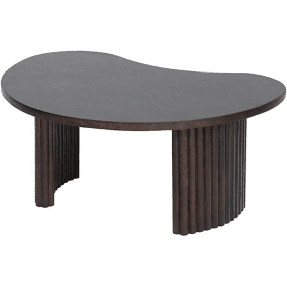 Salontafel Firenze 85x60x37cm Boon Vorm Mangohout Walnut Brown Gelakt