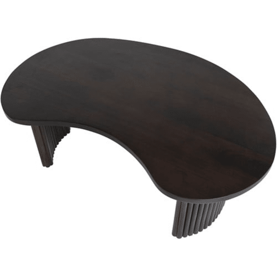 Salontafel Firenze 125x80x43cm Boon Vorm Mangohout Walnut Brown Gelakt