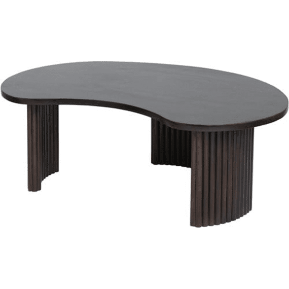 Salontafel Firenze 125x80x43cm Boon Vorm Mangohout Walnut Brown Gelakt