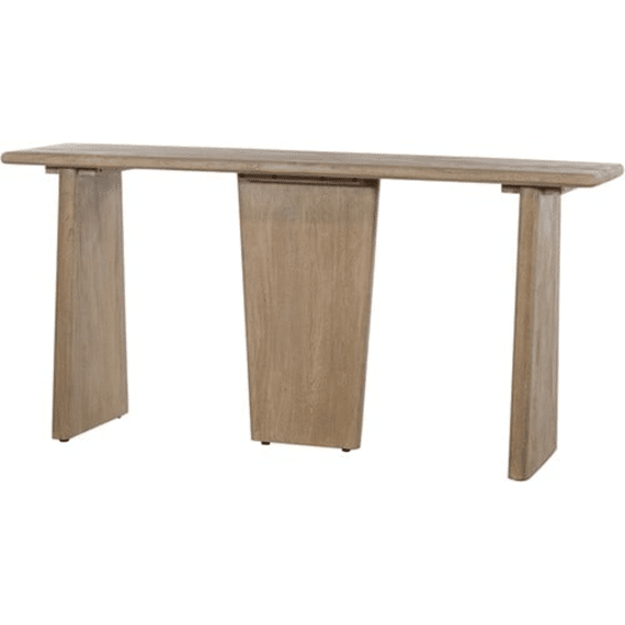 Wandtafel Lagos 160x40x76cm Acacia Weathered Wood Gelakt