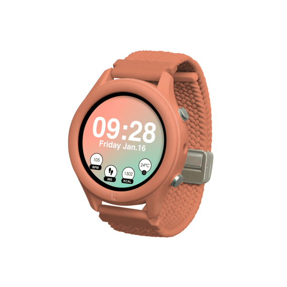 Kidywolf K-watch - Multifunction Smartwatch No Games - Coral