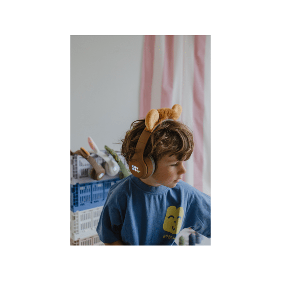 Kidywolf Kidyears -bluetooth Headset Magnetische Oortjes - Leeuw