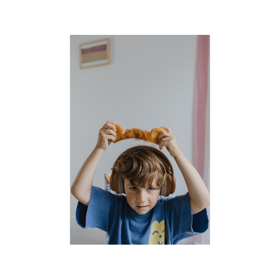 Kidywolf Kidyears -bluetooth Headset Magnetische Oortjes - Leeuw